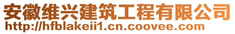 安徽維興建筑工程有限公司