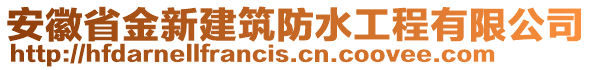 安徽省金新建筑防水工程有限公司