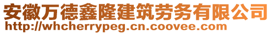 安徽萬德鑫隆建筑勞務(wù)有限公司