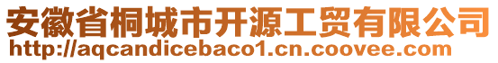 安徽省桐城市開源工貿有限公司