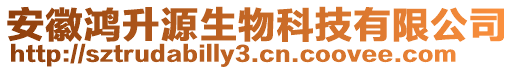 安徽鴻升源生物科技有限公司