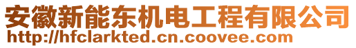 安徽新能東機(jī)電工程有限公司