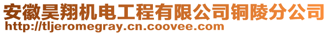 安徽昊翔機電工程有限公司銅陵分公司
