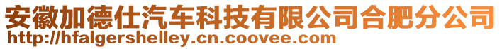 安徽加德仕汽車科技有限公司合肥分公司