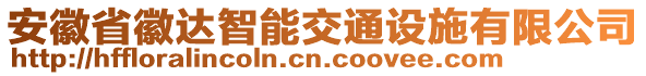 安徽省徽達(dá)智能交通設(shè)施有限公司