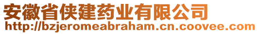 安徽省俠建藥業有限公司