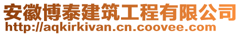 安徽博泰建筑工程有限公司
