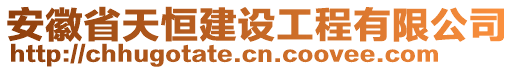 安徽省天恒建設(shè)工程有限公司