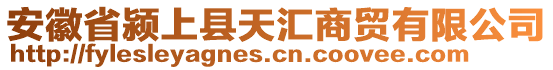 安徽省潁上縣天匯商貿(mào)有限公司