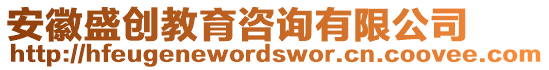 安徽盛創(chuàng)教育咨詢有限公司