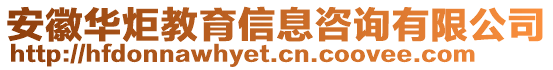 安徽華炬教育信息咨詢有限公司