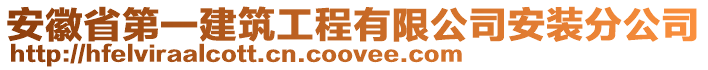 安徽省第一建筑工程有限公司安裝分公司