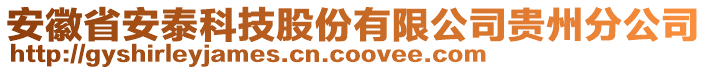 安徽省安泰科技股份有限公司貴州分公司