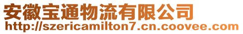 安徽寶通物流有限公司