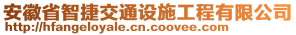 安徽省智捷交通設(shè)施工程有限公司