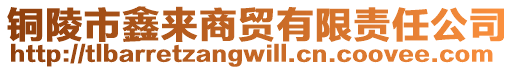 銅陵市鑫來商貿有限責任公司