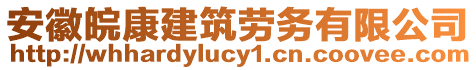 安徽皖康建筑勞務(wù)有限公司