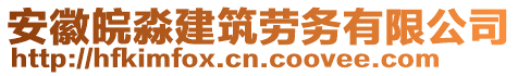 安徽皖淼建筑勞務有限公司