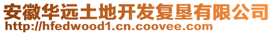 安徽華遠土地開發(fā)復墾有限公司