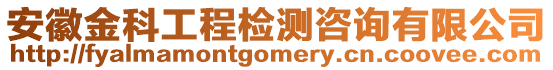 安徽金科工程檢測(cè)咨詢有限公司