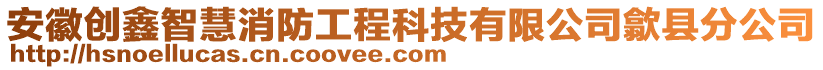 安徽創(chuàng)鑫智慧消防工程科技有限公司歙縣分公司