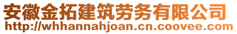 安徽金拓建筑勞務有限公司