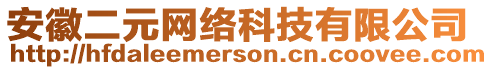 安徽二元網(wǎng)絡(luò)科技有限公司