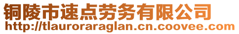 銅陵市速點(diǎn)勞務(wù)有限公司