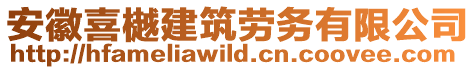 安徽喜樾建筑勞務有限公司