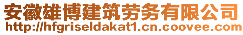 安徽雄博建筑勞務有限公司