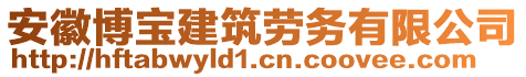 安徽博寶建筑勞務(wù)有限公司