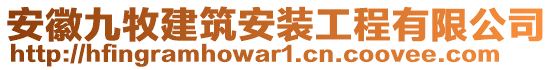 安徽九牧建筑安裝工程有限公司