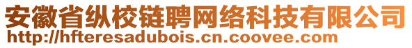 安徽省縱校鏈聘網(wǎng)絡(luò)科技有限公司