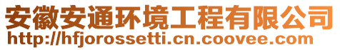 安徽安通環(huán)境工程有限公司