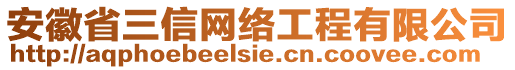 安徽省三信網(wǎng)絡(luò)工程有限公司