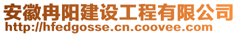 安徽冉陽建設工程有限公司