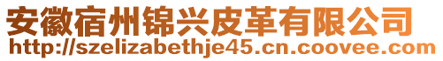 安徽宿州錦興皮革有限公司