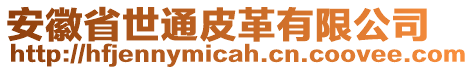 安徽省世通皮革有限公司