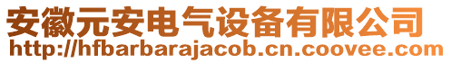 安徽元安電氣設備有限公司