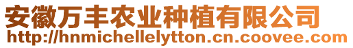 安徽萬(wàn)豐農(nóng)業(yè)種植有限公司