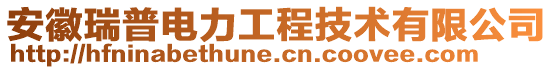 安徽瑞普電力工程技術(shù)有限公司
