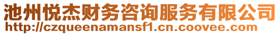 池州悅杰財務咨詢服務有限公司