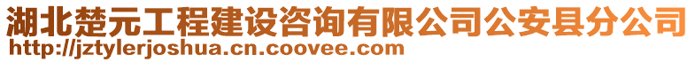 湖北楚元工程建設(shè)咨詢有限公司公安縣分公司