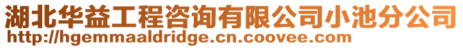 湖北華益工程咨詢有限公司小池分公司