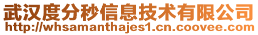 武漢度分秒信息技術有限公司