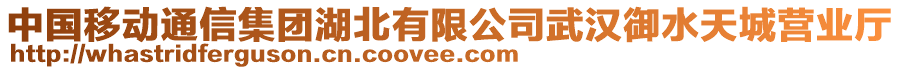 中國(guó)移動(dòng)通信集團(tuán)湖北有限公司武漢御水天城營(yíng)業(yè)廳