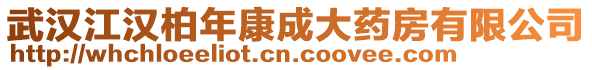 武漢江漢柏年康成大藥房有限公司