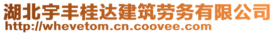 湖北宇豐桂達建筑勞務(wù)有限公司