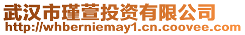 武漢市瑾萱投資有限公司