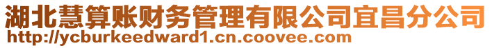 湖北慧算賬財務(wù)管理有限公司宜昌分公司